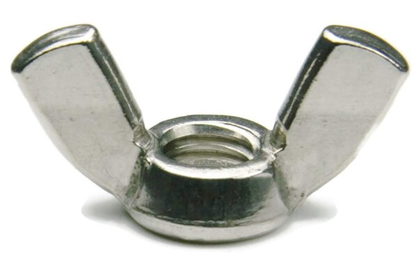 #6-32 NC WING NUT 18-8 STAINLESS STEEL